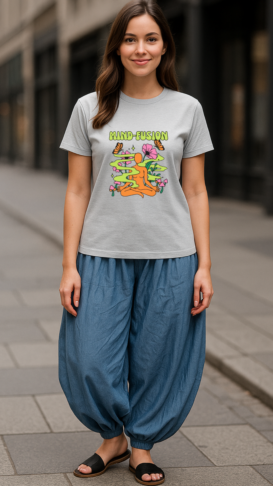 Women's Mind Fusion Acid & Punk Classic Fit T-shirt