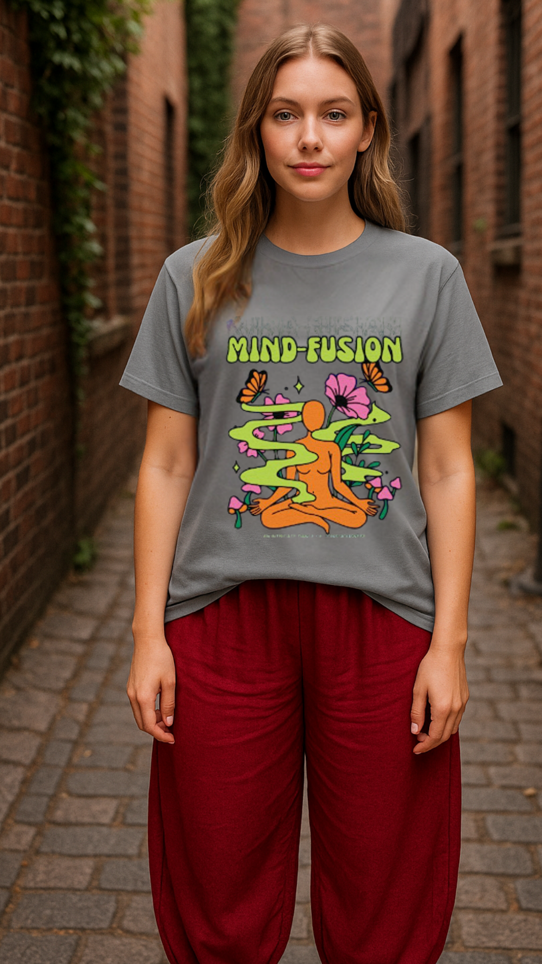 Women's Mind Fusion Acid & Punk Classic Fit T-shirt