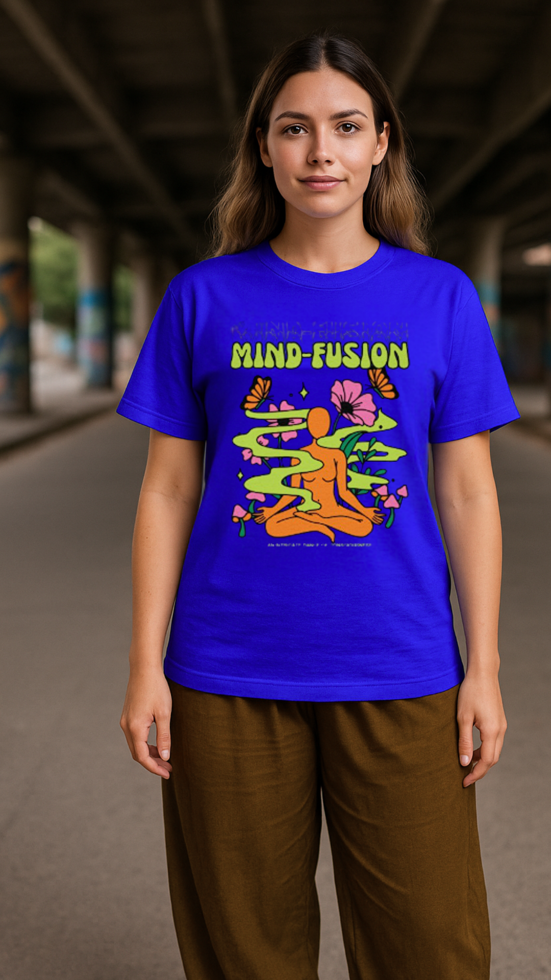 Women's Mind Fusion Acid & Punk Classic Fit T-shirt