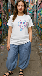 Women's Ded Smile Acid & Punk Classic Fit T-shirt
