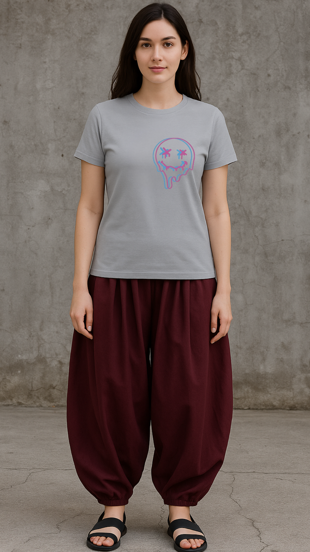Women's Ded Smile Acid & Punk Classic Fit T-shirt