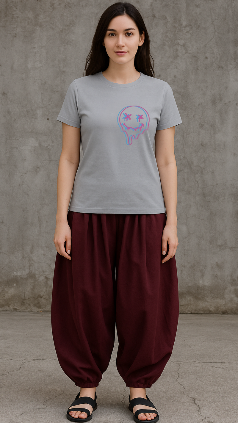 Women's Ded Smile Acid & Punk Classic Fit T-shirt