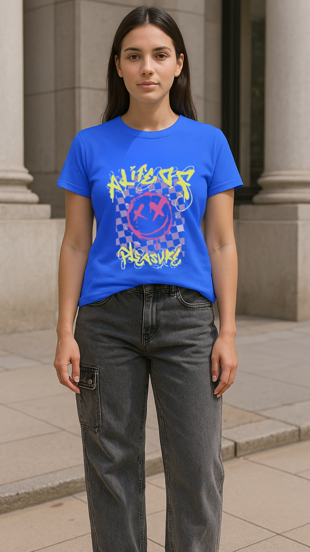 Women's A Life Of Pleasure Streetwear Classic Fit T-shirt