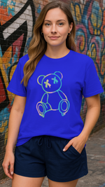 Women's Ded Teddy Streetwear Classic Fit T-shirt