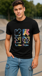 Men's Random Direction Streetwear Classic Fit T-shirt