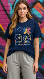 Women's Multi Direction Streetwear Classic Fit T-shirt