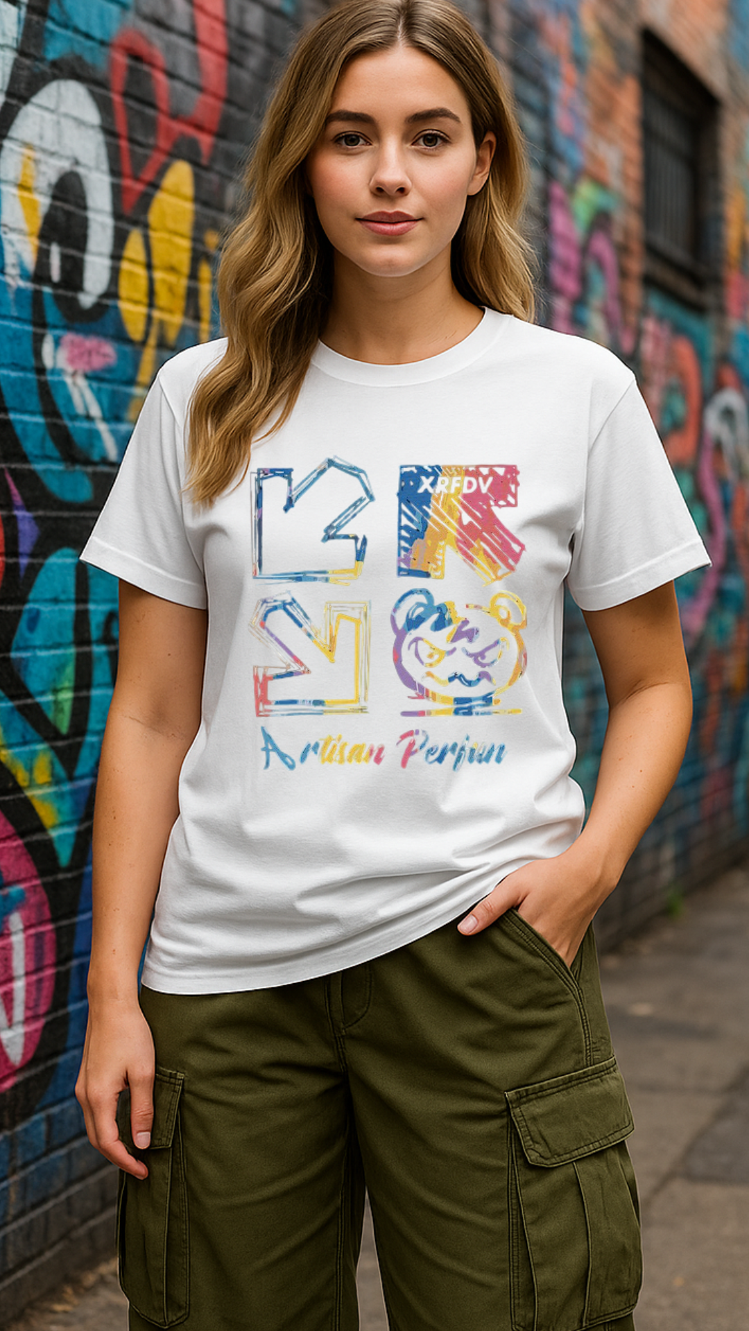 Women's Multi Direction Streetwear Classic Fit T-shirt