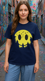 Women's Night Smile Acid & Punk Classic Fit T-shirt