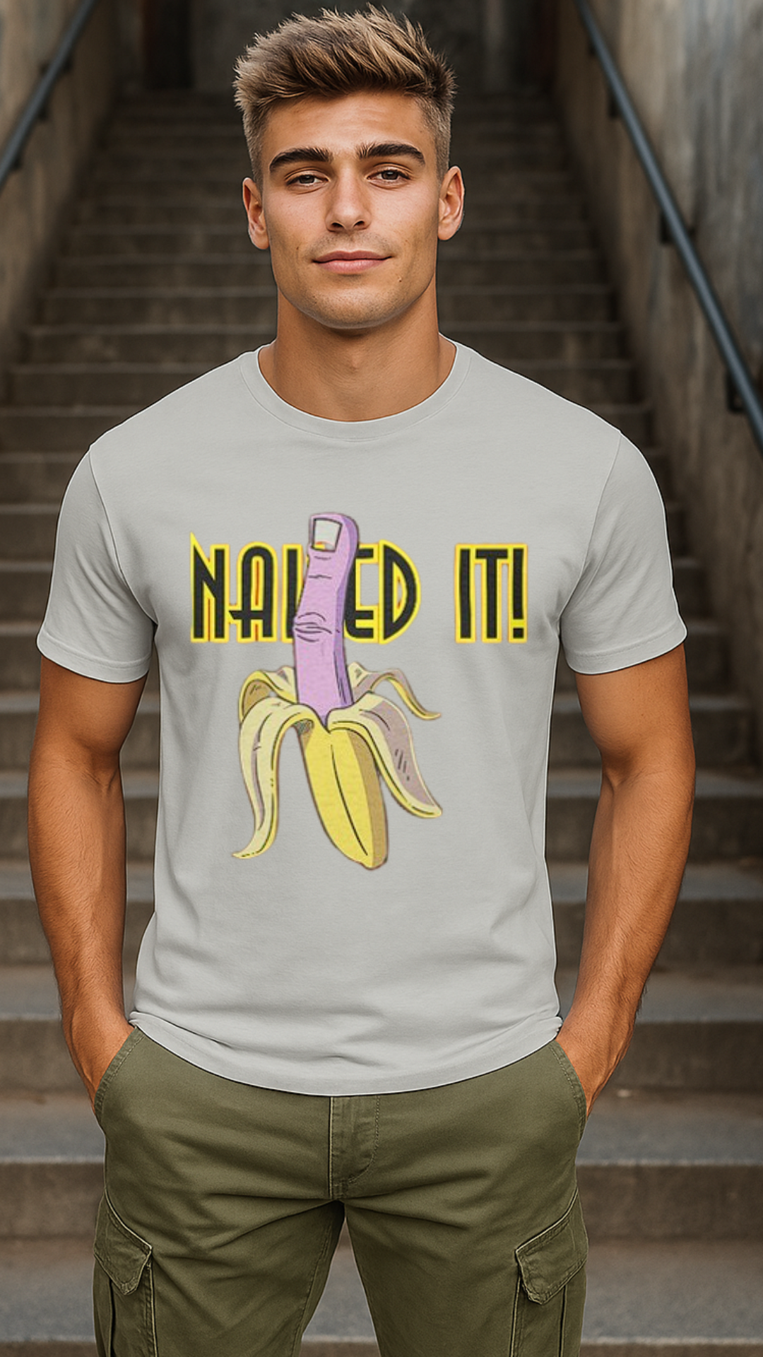 Men's Nailed It Streetwear Classic Fit T-shirt