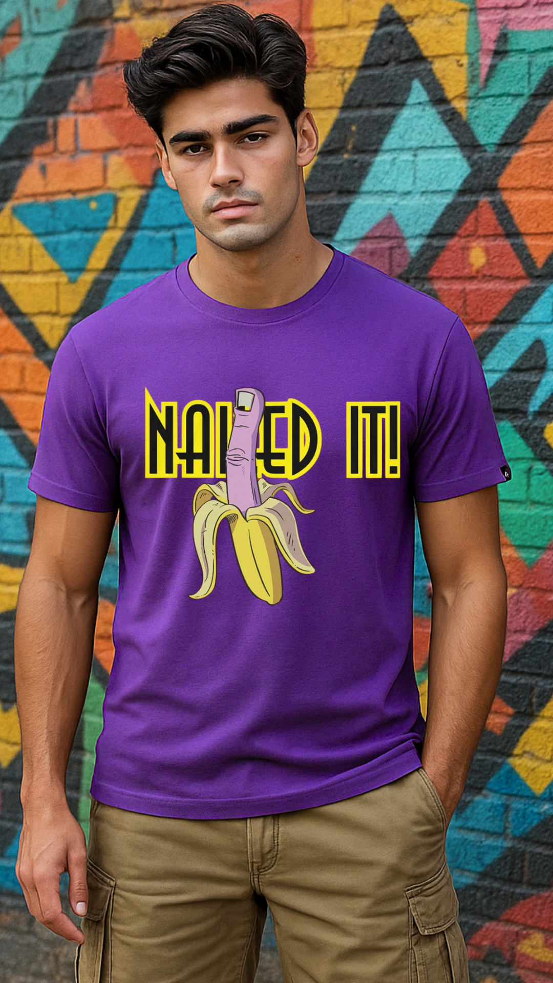Men's Nailed It Streetwear Classic Fit T-shirt