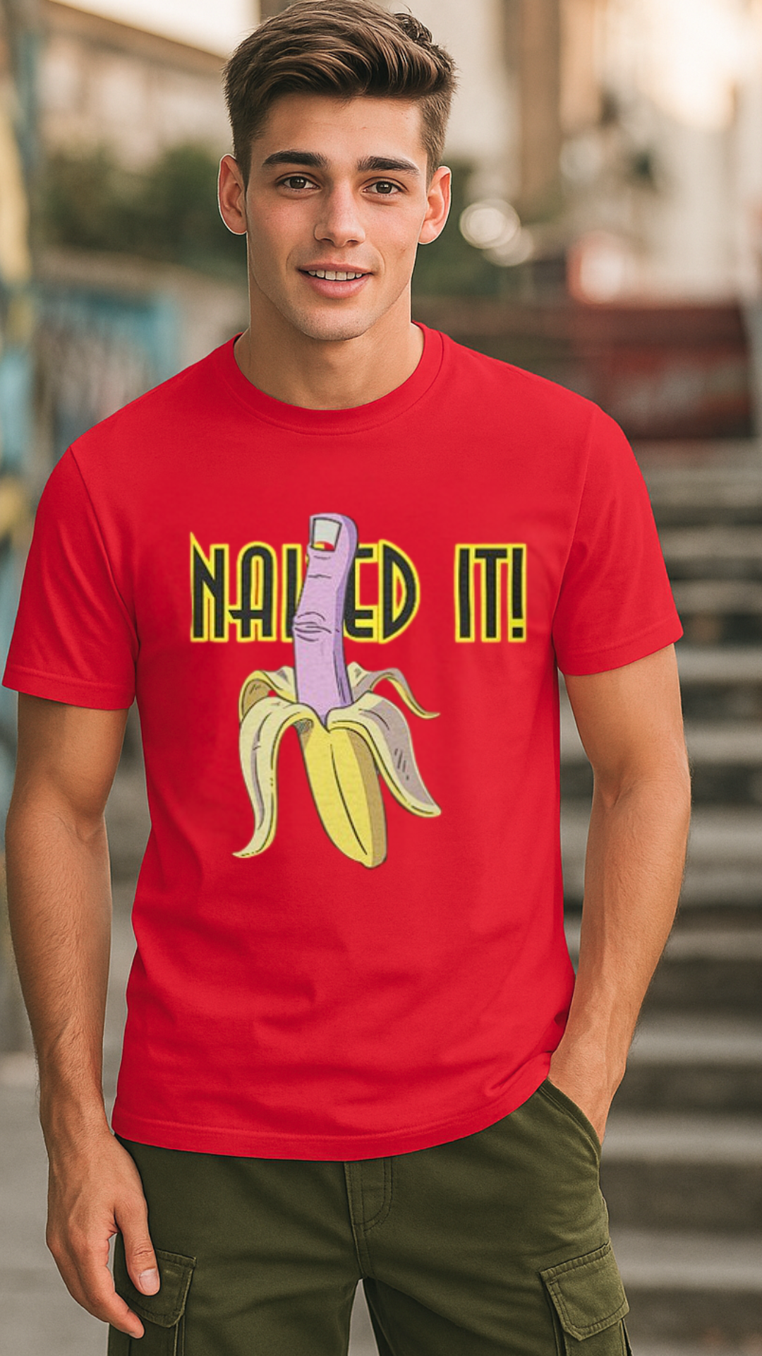 Men's Nailed It Streetwear Classic Fit T-shirt