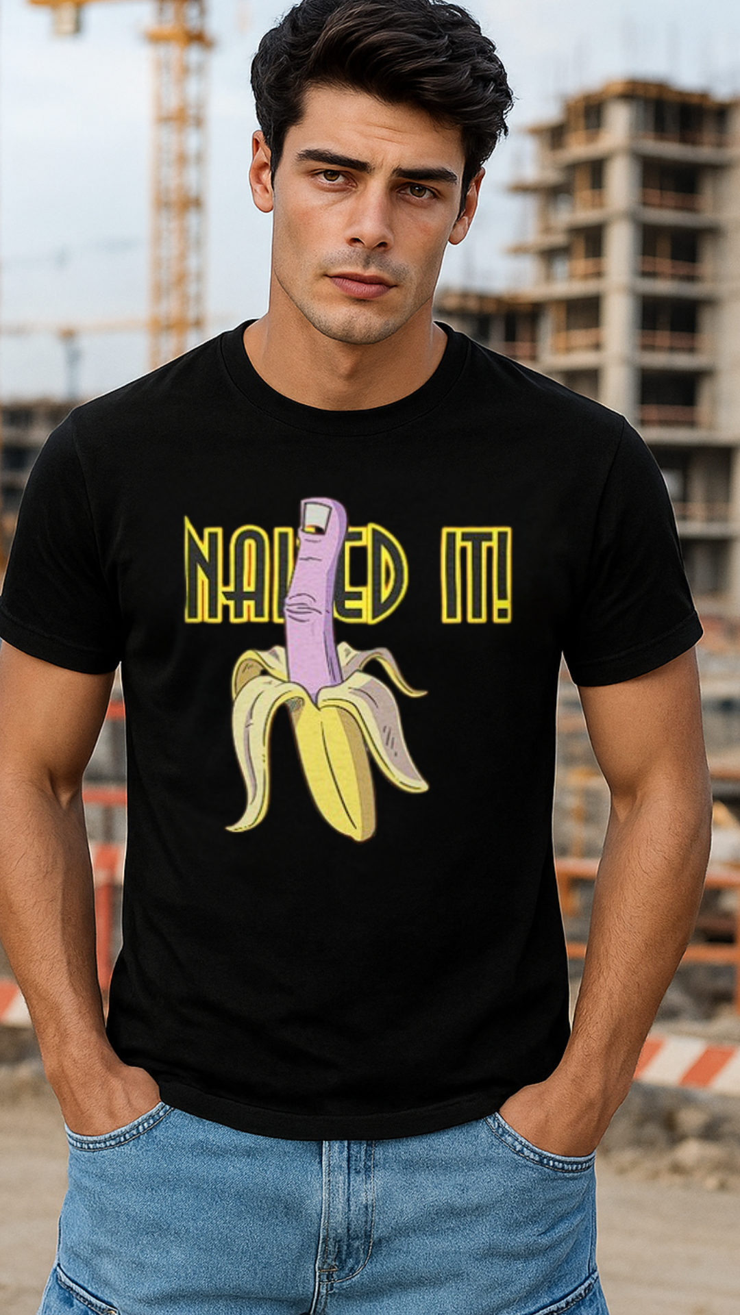 Men's Nailed It Streetwear Classic Fit T-shirt