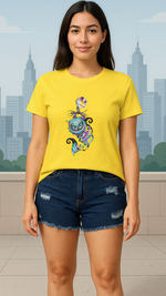 Women's Evil Cat Streetwear Classic Fit T-shirt