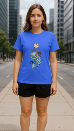 Women's Evil Cat Streetwear Classic Fit T-shirt