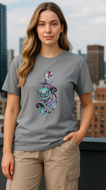 Women's Evil Cat Streetwear Classic Fit T-shirt