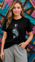 Women's Evil Cat Streetwear Classic Fit T-shirt