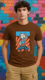 Men's Dumb Skull Dude Streetwear Classic Fit T-shirt