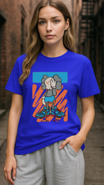 Women's Dumb Skull Streetwear Classic Fit T-shirt