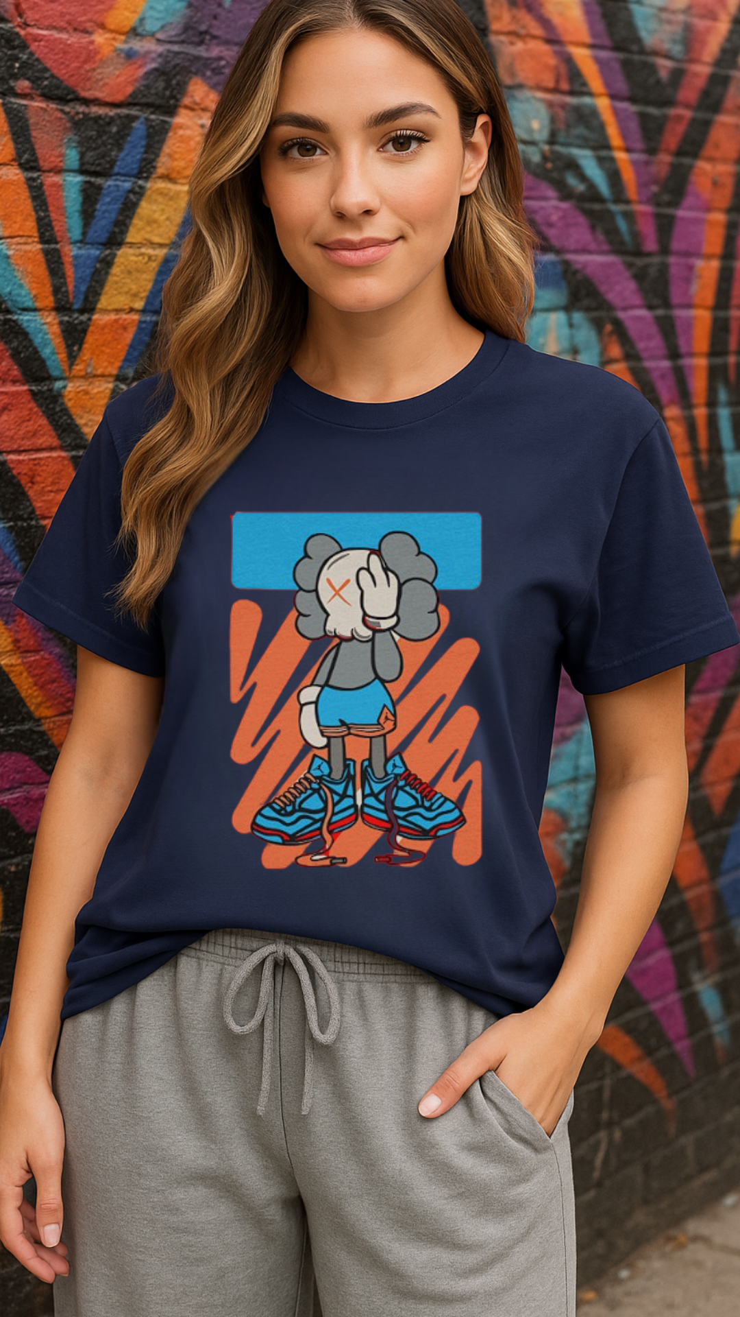 Women's Dumb Skull Streetwear Classic Fit T-shirt