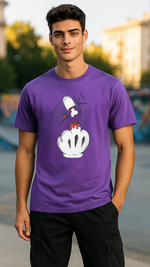 Men's Middle Finger Streetwear Classic Fit T-shirt