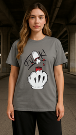 Women's Middle Finger Acid & Punk Classic Fit T-shirt