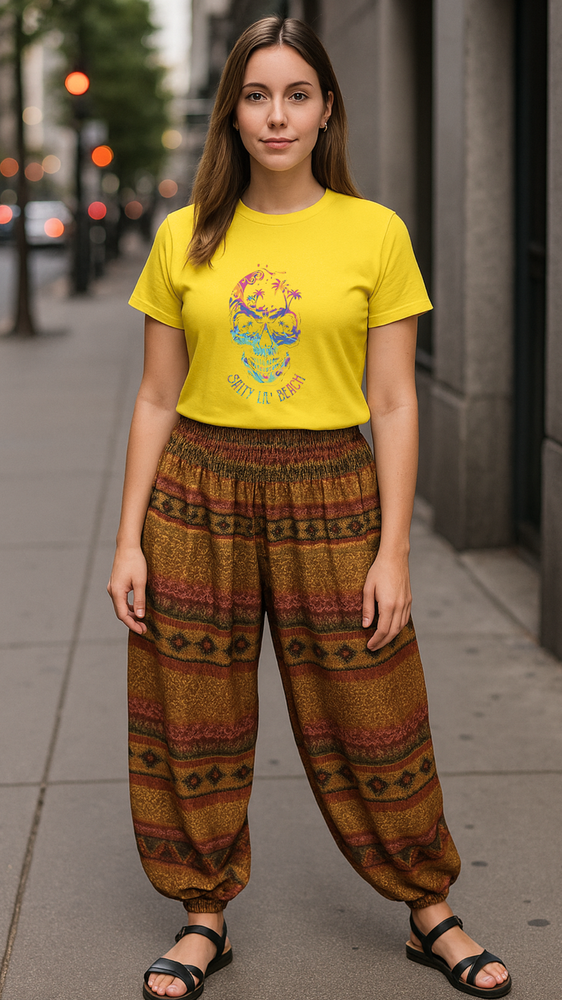 Women's Salty Lil Beach Acid & Punk Classic Fit T-shirt