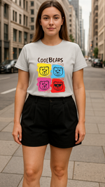 Women's Cool Bears Streetwear Classic Fit T-shirt