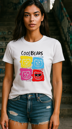 Women's Cool Bears Streetwear Classic Fit T-shirt