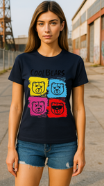 Women's Cool Bears Streetwear Classic Fit T-shirt