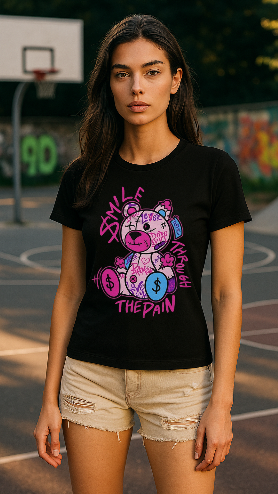 Women's The Pain Streetwear Classic Fit T-shirt