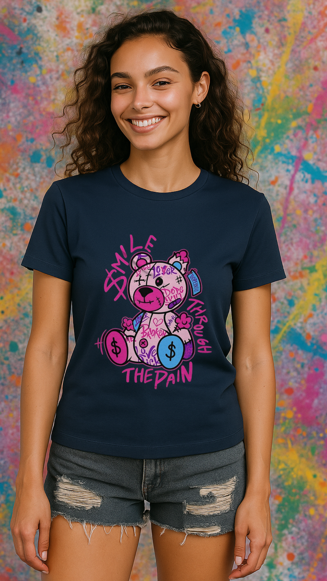 Women's The Pain Streetwear Classic Fit T-shirt