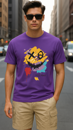 Men's Smile Mood Streetwear Classic Fit T-shirt