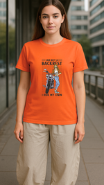 Women's Not a Backrest Streetwear Classic Fit T-shirt