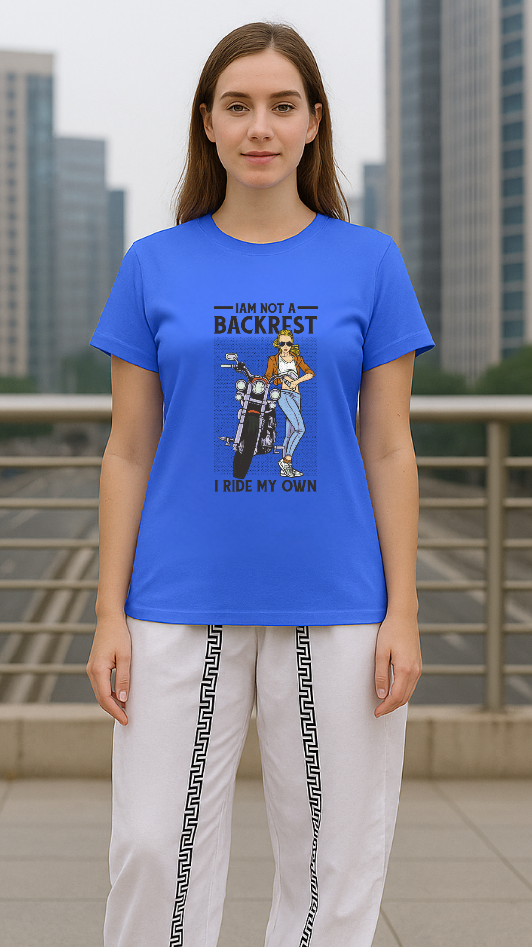 Women's Not a Backrest Streetwear Classic Fit T-shirt