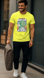 Men's Morning People Streetwear Classic Fit T-shirt