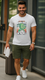 Men's Morning People Streetwear Classic Fit T-shirt