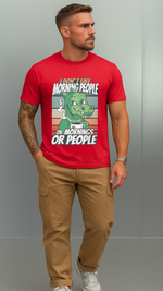Men's Morning People Streetwear Classic Fit T-shirt