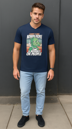 Men's Morning People Streetwear Classic Fit T-shirt
