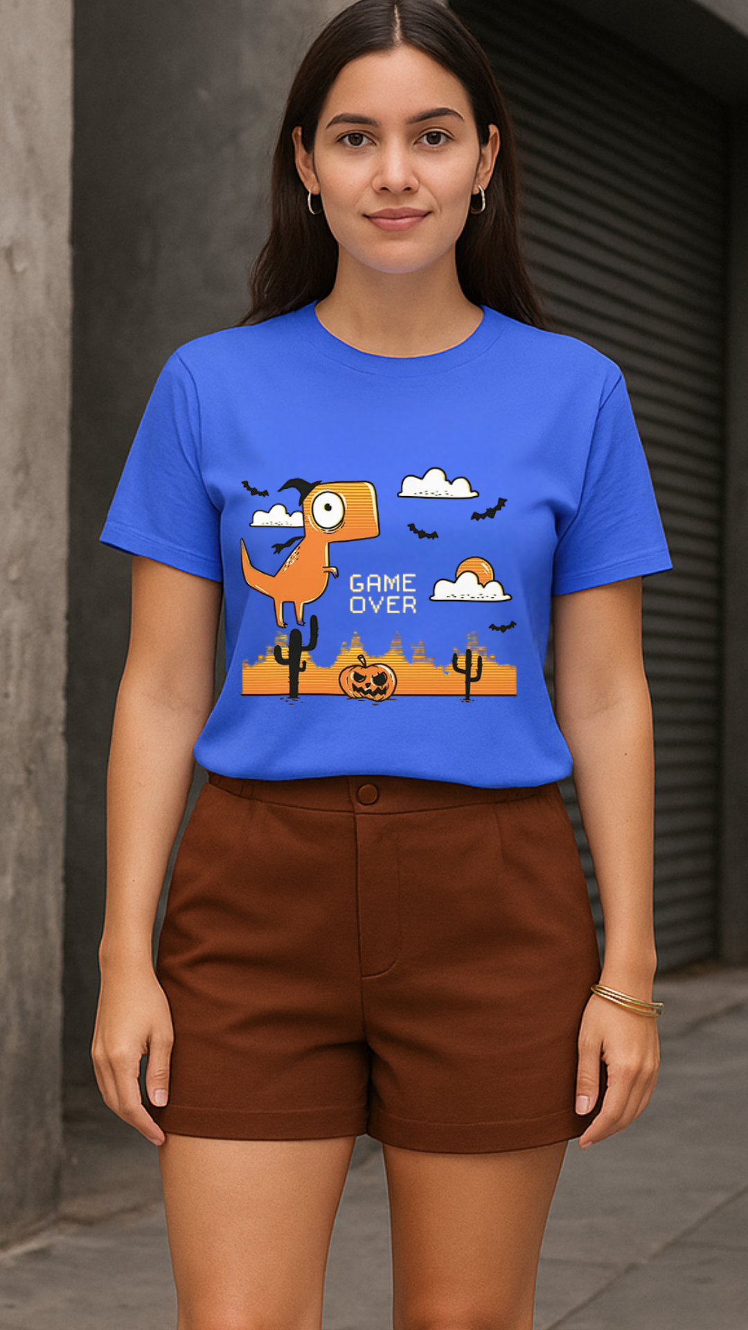 Women's Game Over Abstract Classic Fit T-shirt