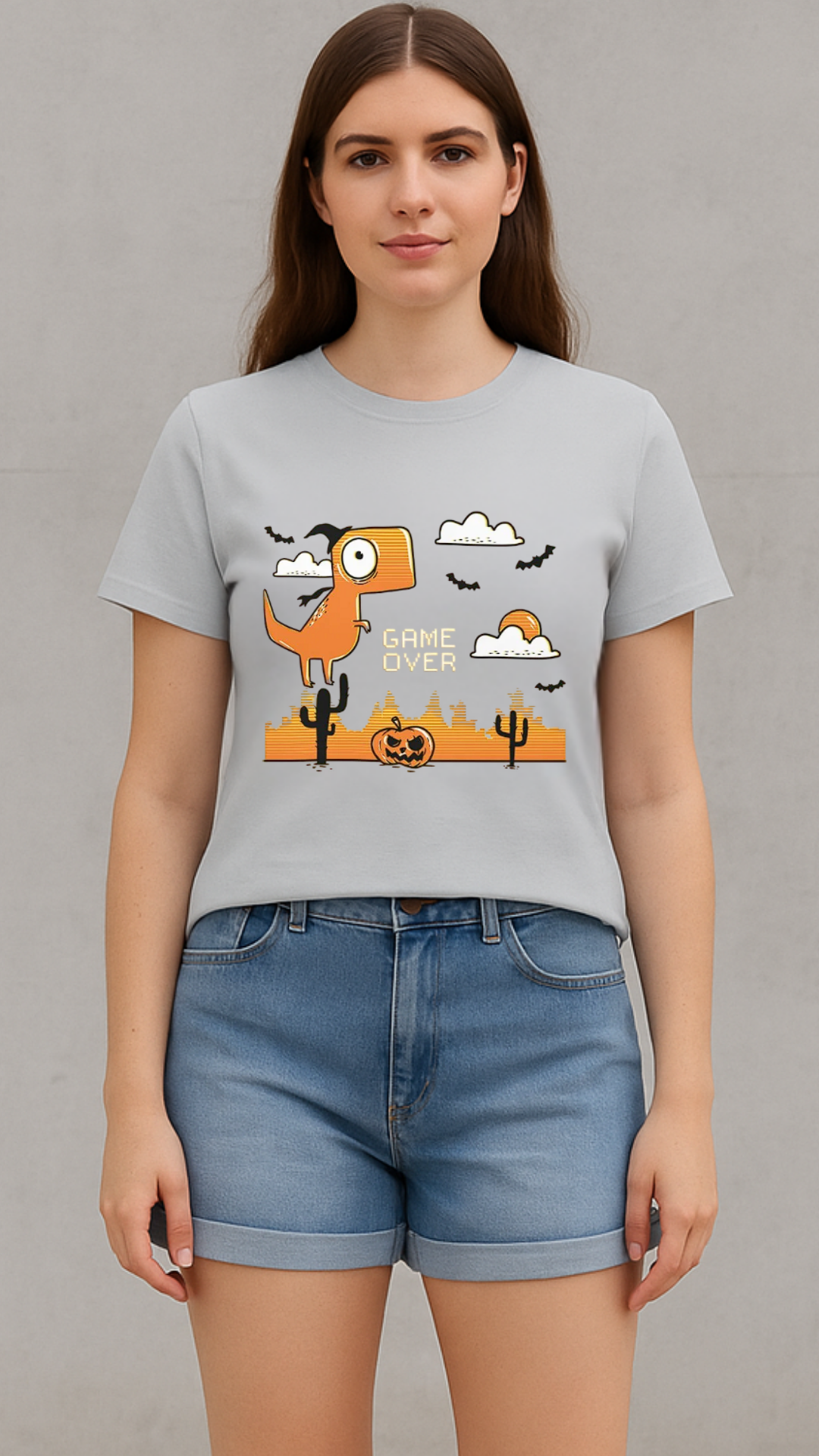Women's Game Over Abstract Classic Fit T-shirt
