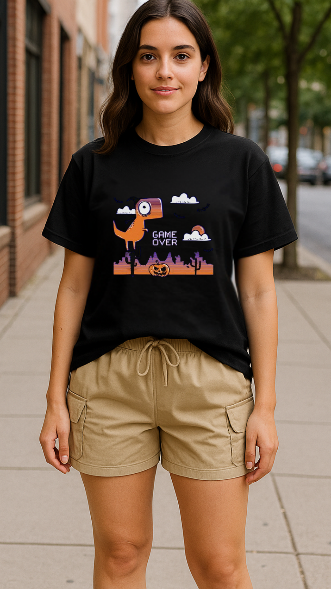 Women's Game Over Abstract Classic Fit T-shirt