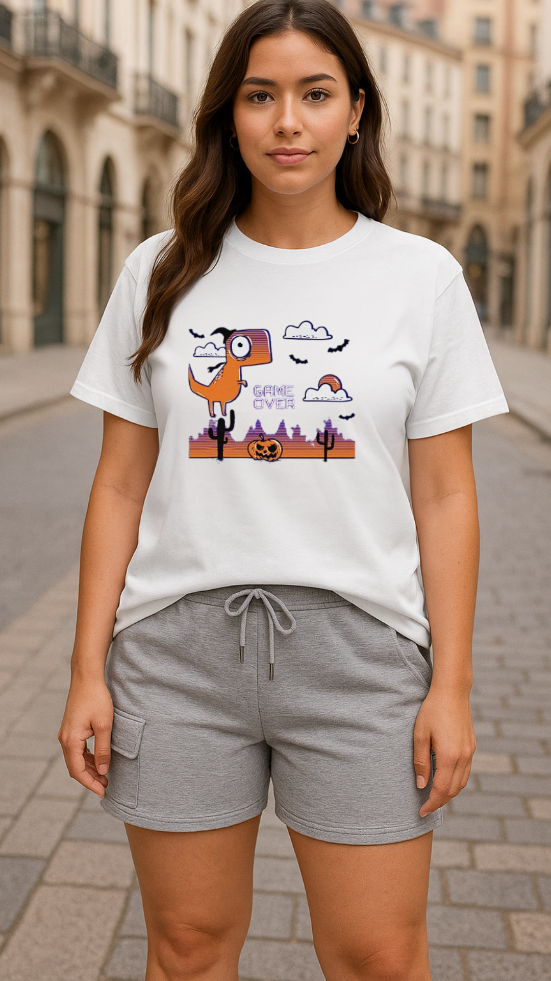 Women's Game Over Abstract Classic Fit T-shirt