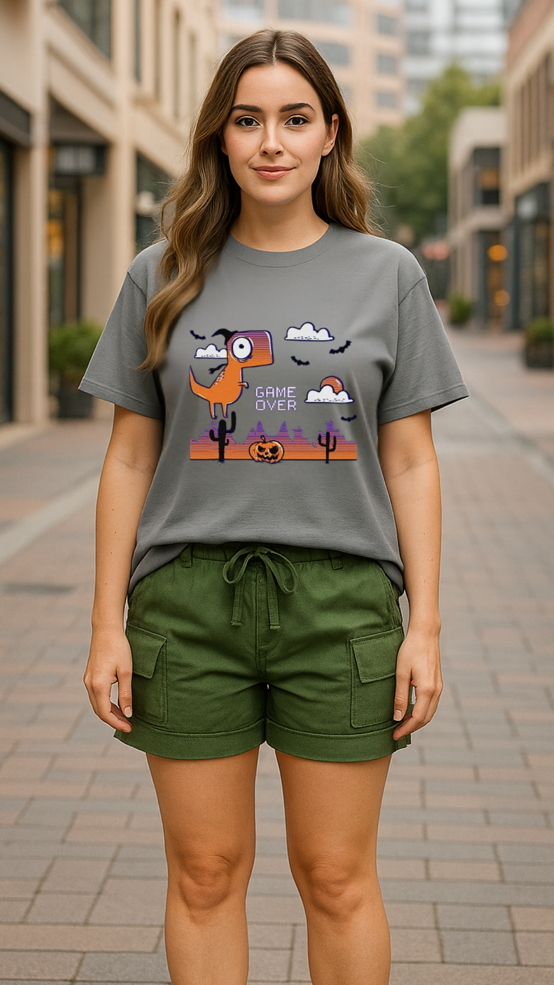 Women's Game Over Abstract Classic Fit T-shirt