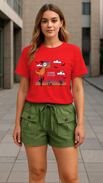 Women's Game Over Abstract Classic Fit T-shirt
