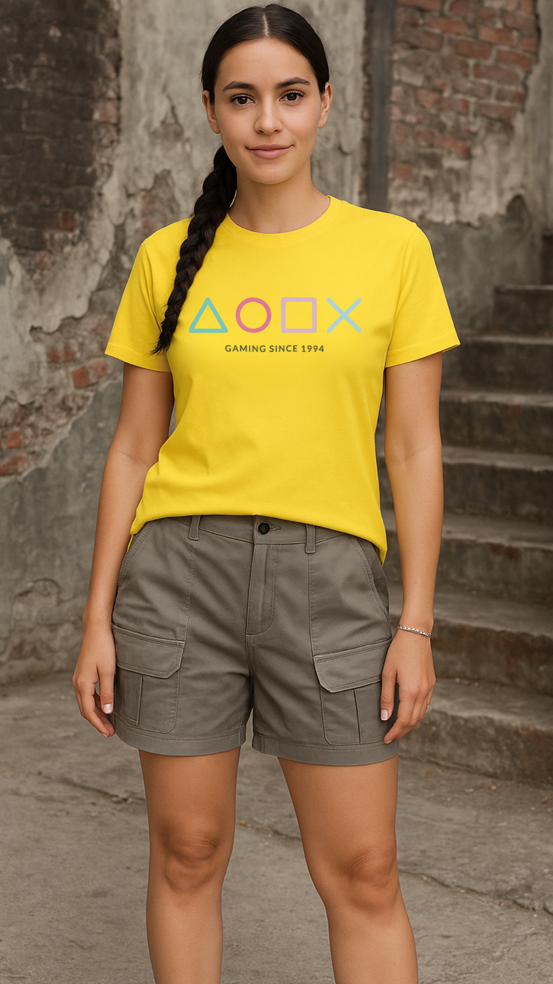 Women's Game Since 1994 Abstract Classic Fit T-shirt