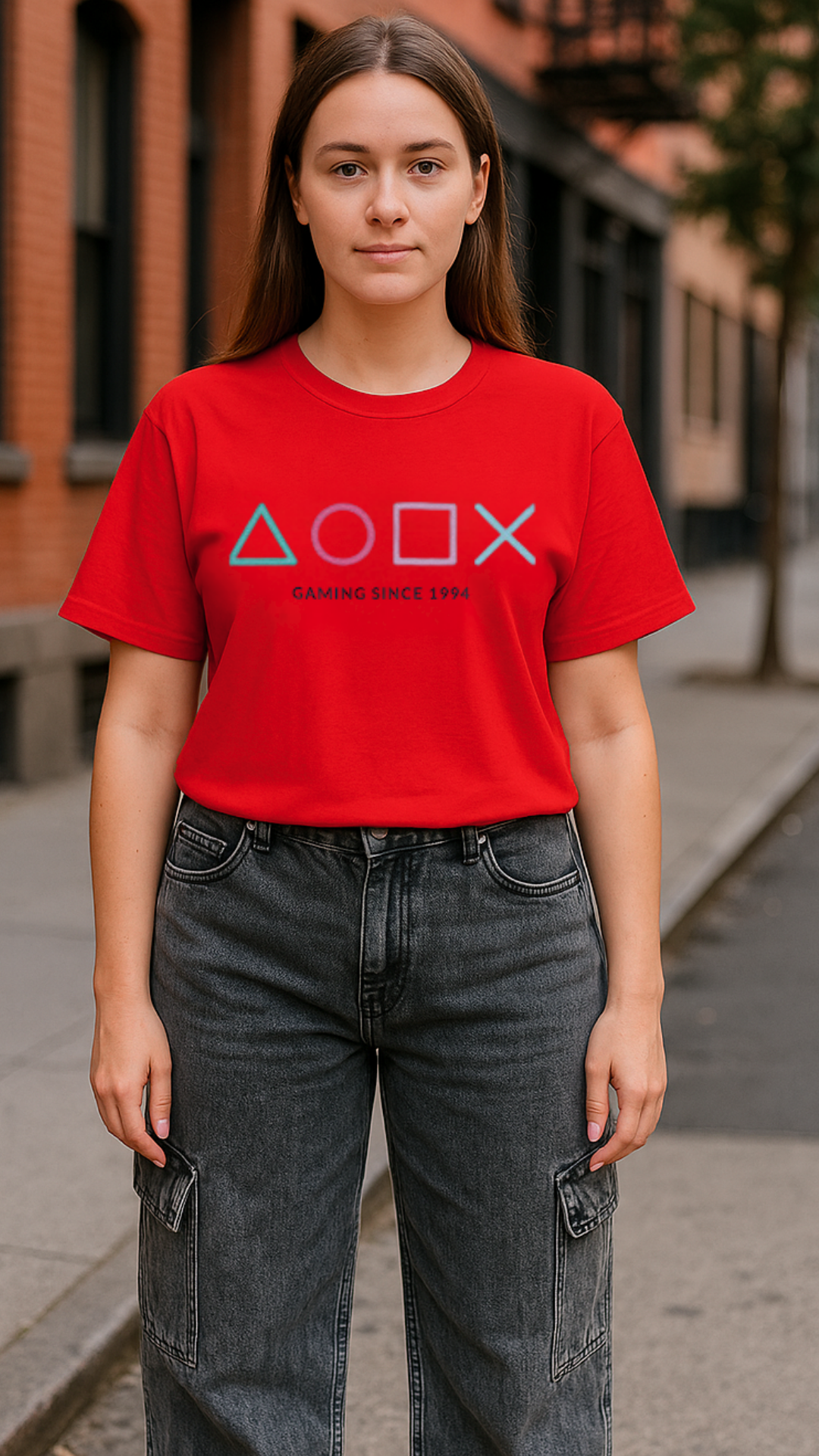 Women's Game Since 1994 Abstract Classic Fit T-shirt