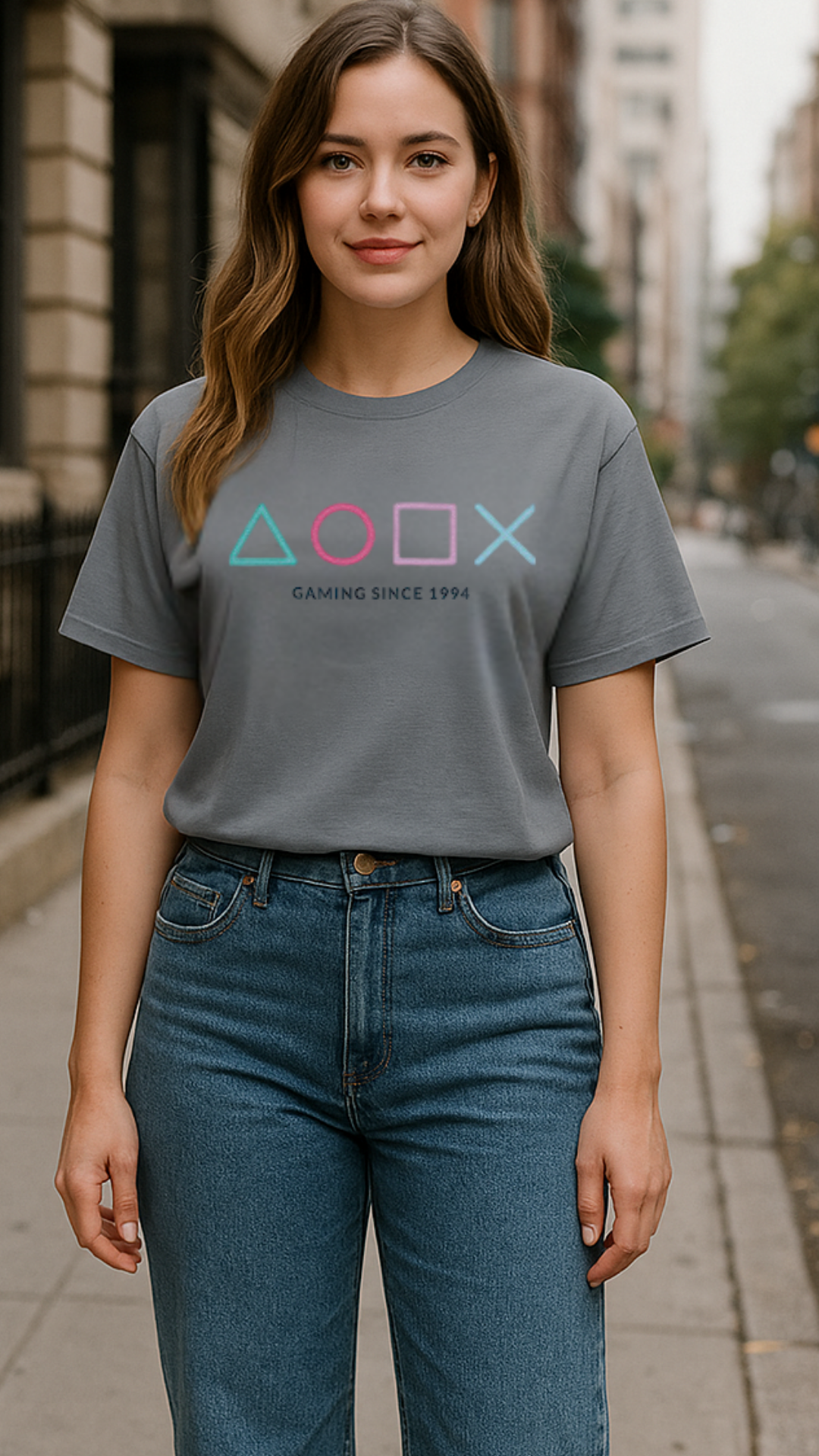 Women's Game Since 1994 Abstract Classic Fit T-shirt