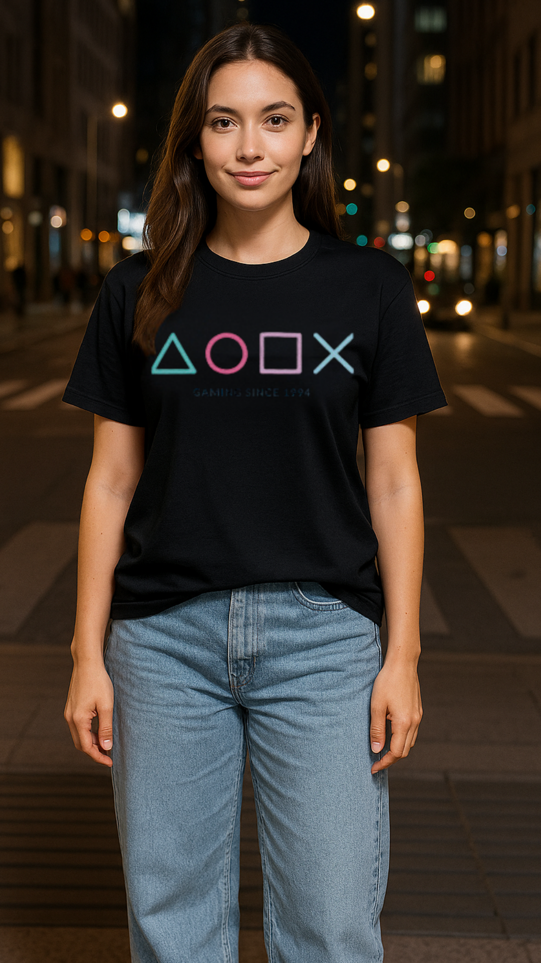 Women's Game Since 1994 Abstract Classic Fit T-shirt