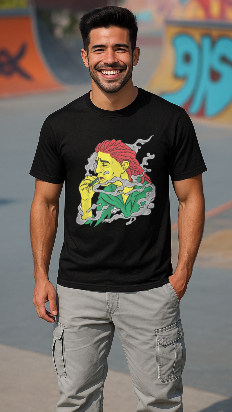 Men's Smoking Streetwear Classic Fit T-shirt