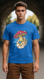 Men's Mushroom Streetwear Classic Fit T-shirt